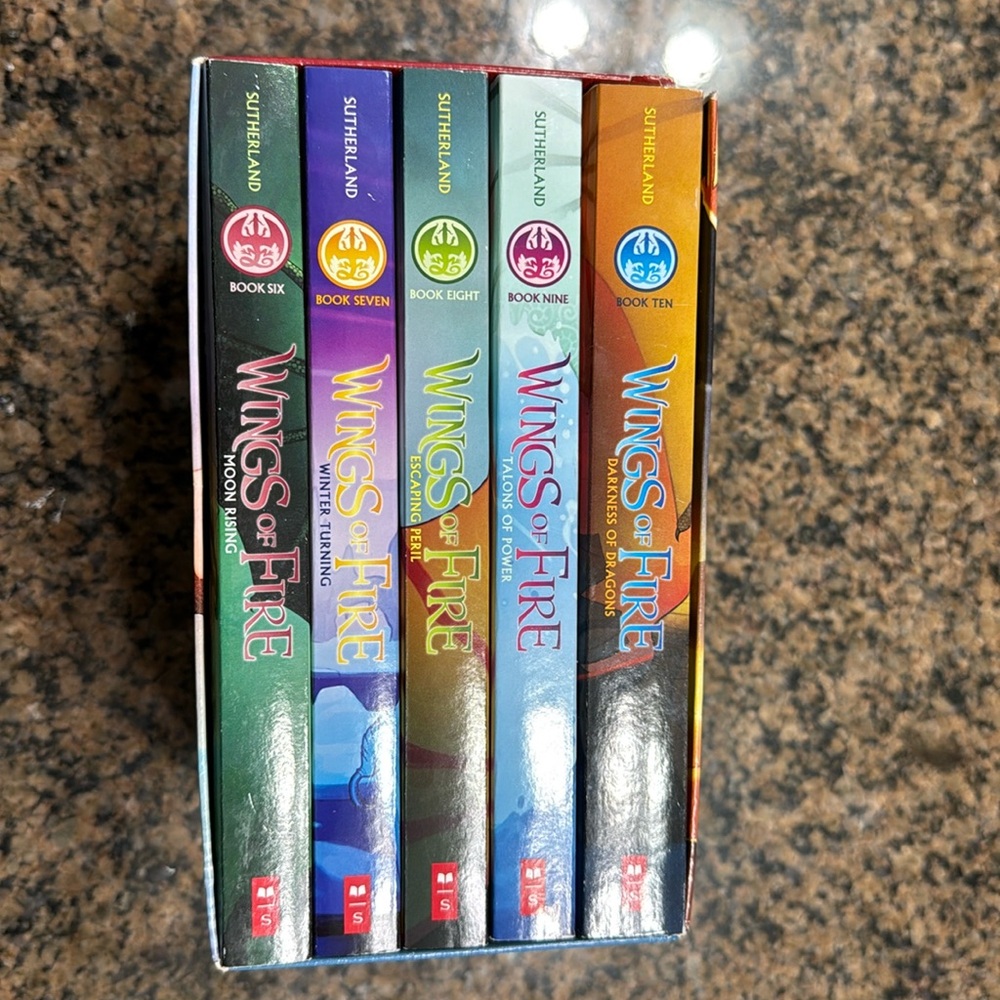 Wings of Fire Box Set, The Jade Mountain Prophecy (Book 6 - 10)
